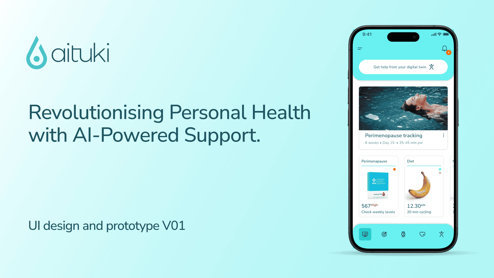 Ai-tuki-health-tracking-app-interface-on-smartphone-revolutionizes-personal-health-with-ai-supported-monitoring-tools-and-user-friendly-design.
